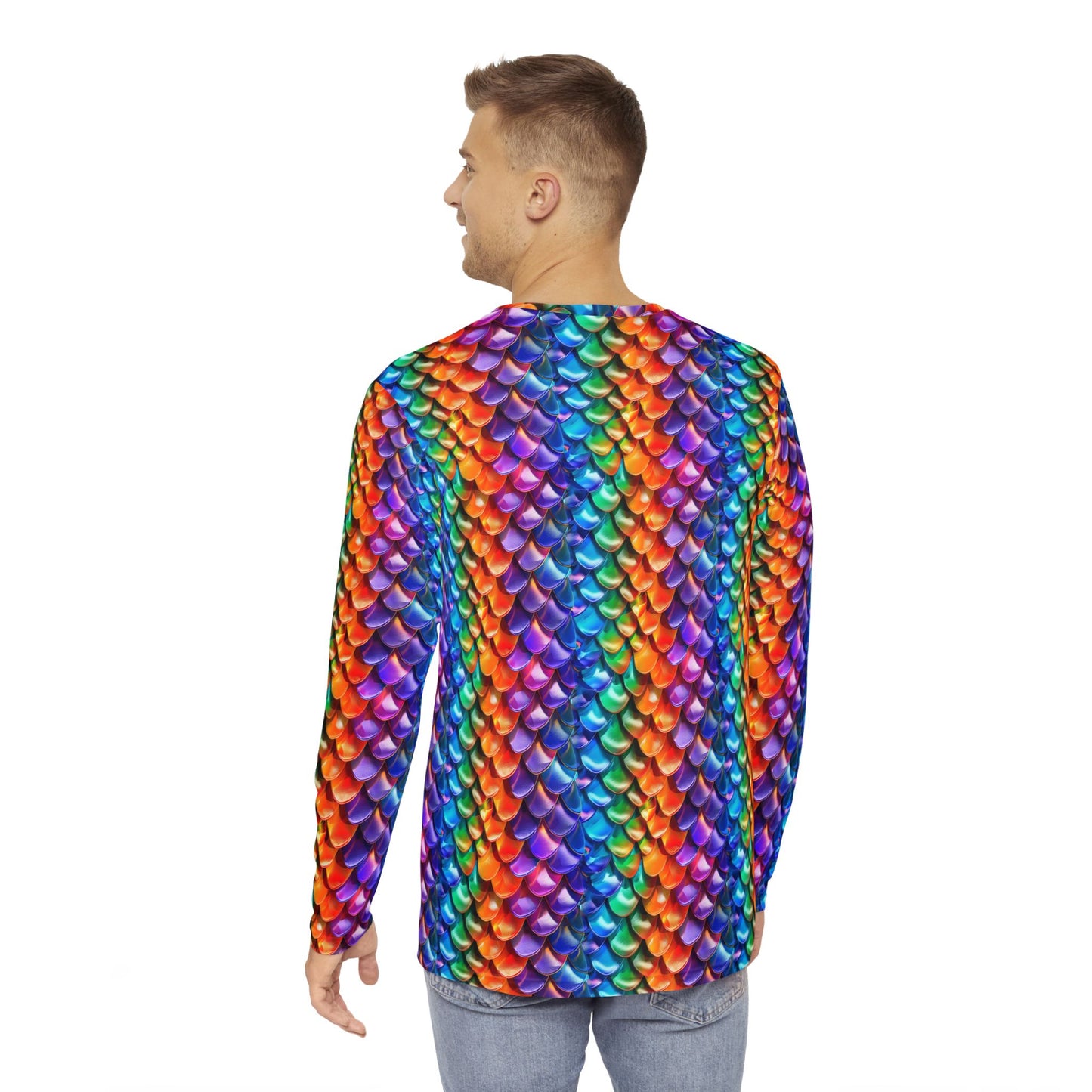 Neon Reptile Men's Long Sleeve Shirt