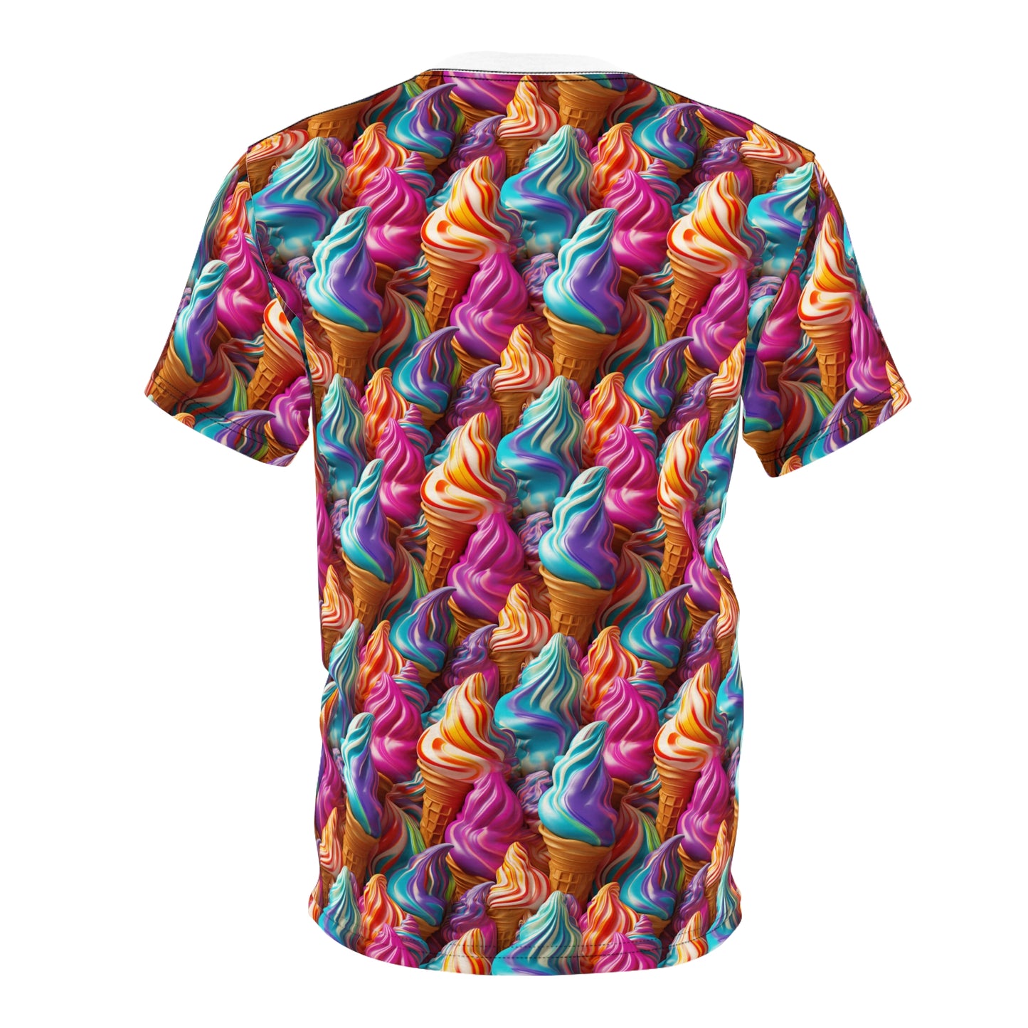 Colorful Ice Cream Unisex Tee - Perfect for Summer Fun!