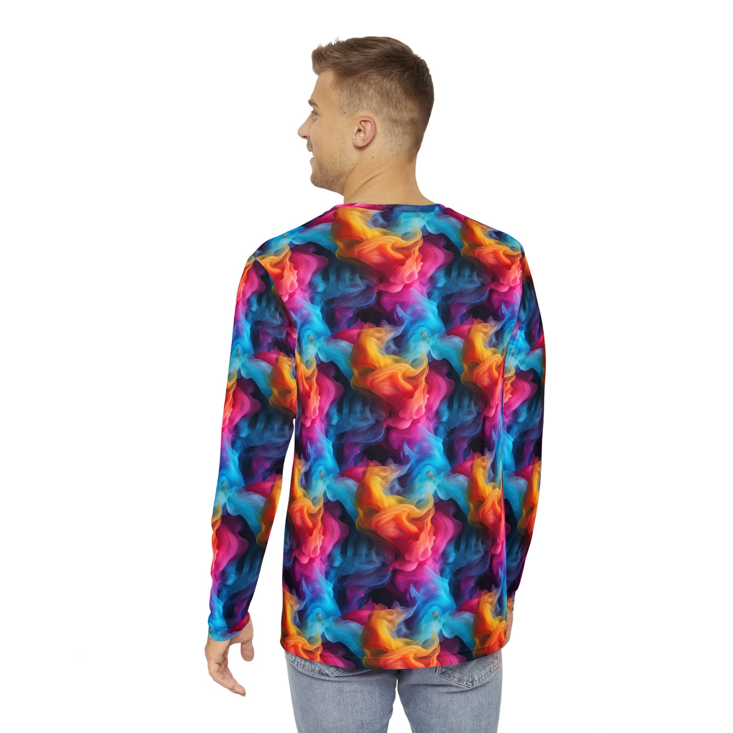 Smoky Haze Men's Long Sleeve Shirt