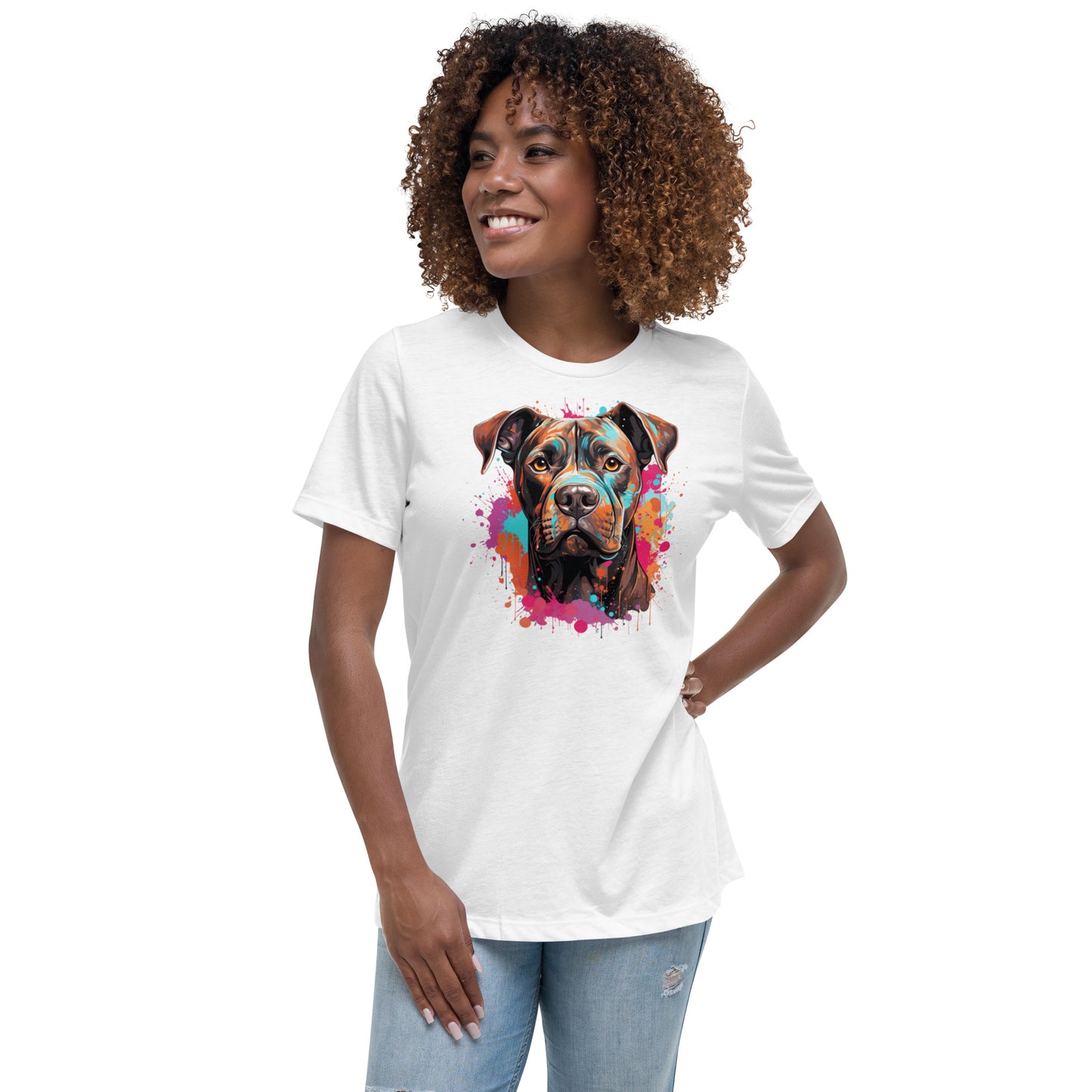 Bully Pit Mami Woman's Relaxed T-Shirt