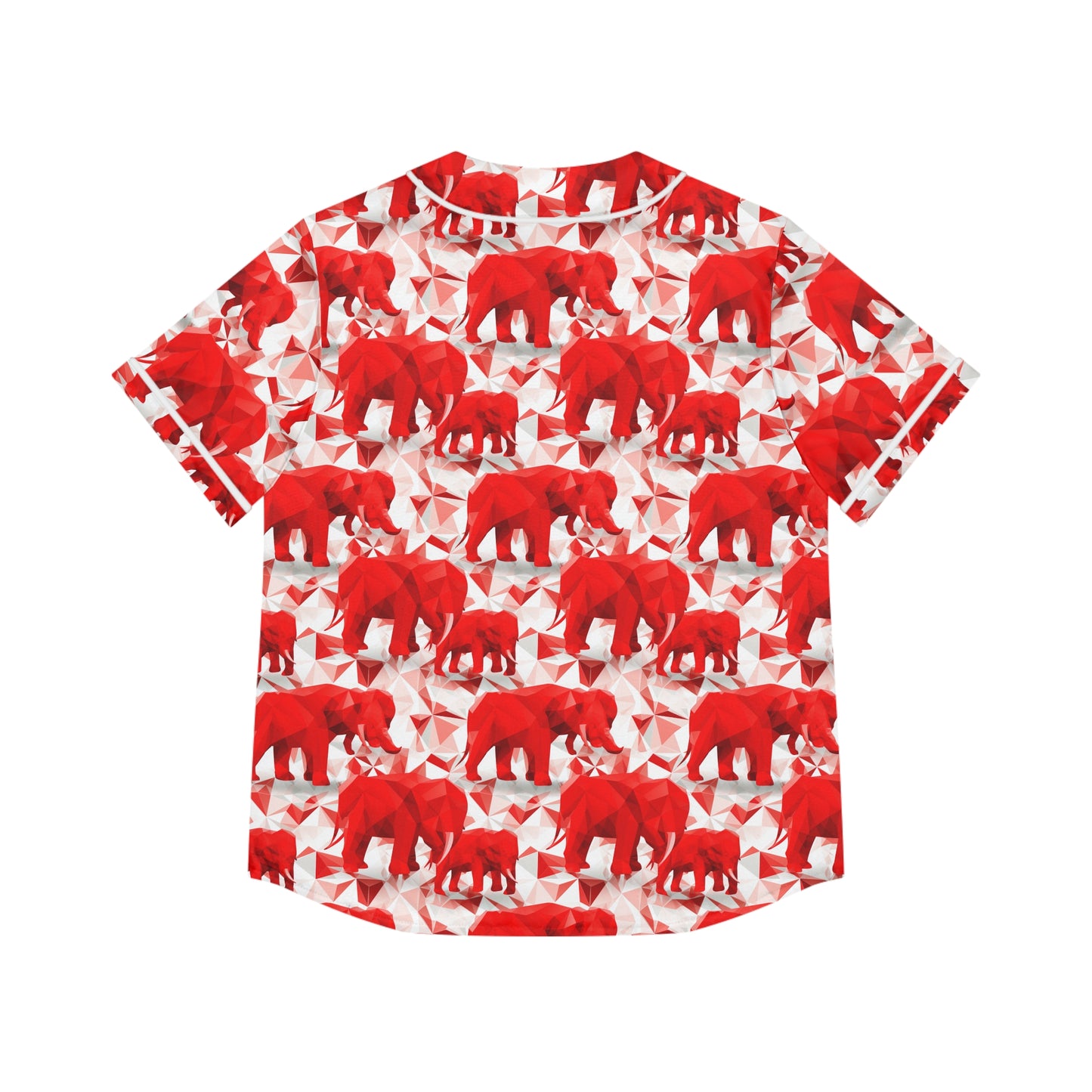 Elephants & Triangles Women's Baseball Jersey