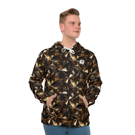 Black & Gold Jewels Men's Hoodie