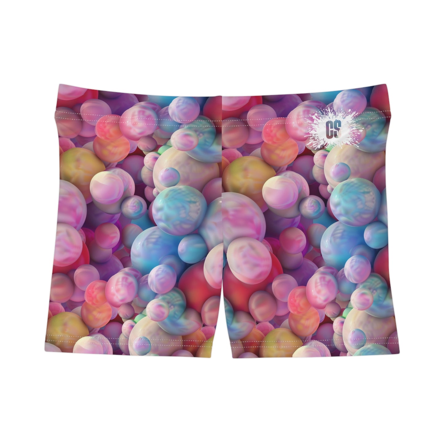 Pastel Marbles Women's Shorts