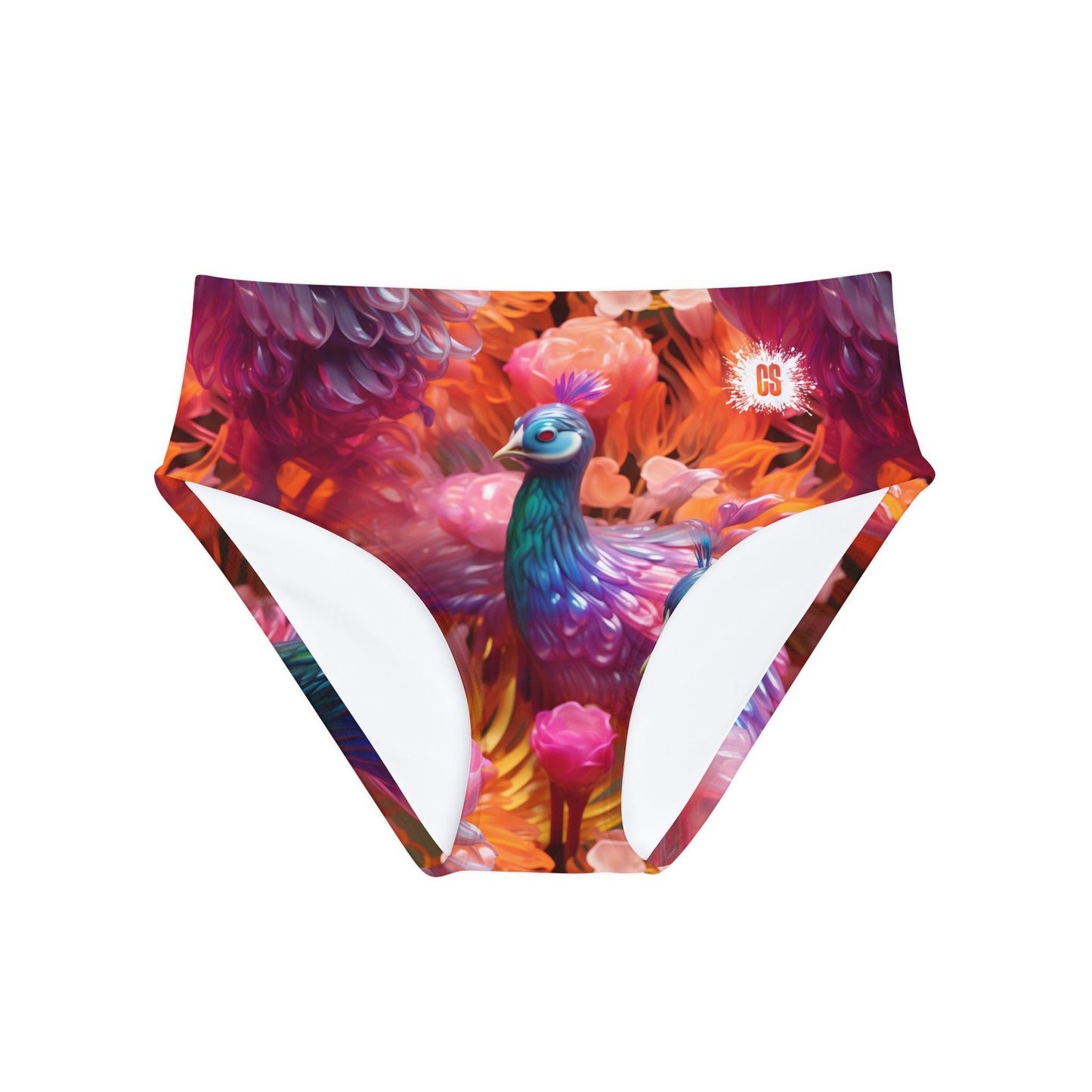 Peacock Promenade Girls' Hipster Swimsuit Bottom