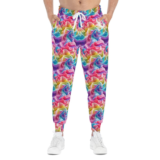 Cotton Candy Clouds Athletic Joggers