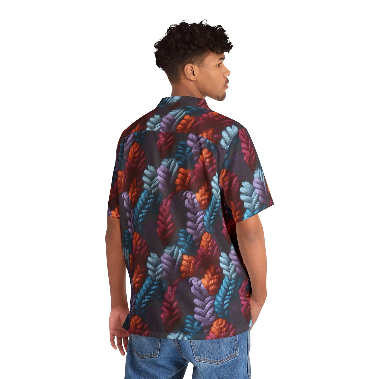 Colorful Knots Men's Hawaiian Shirt