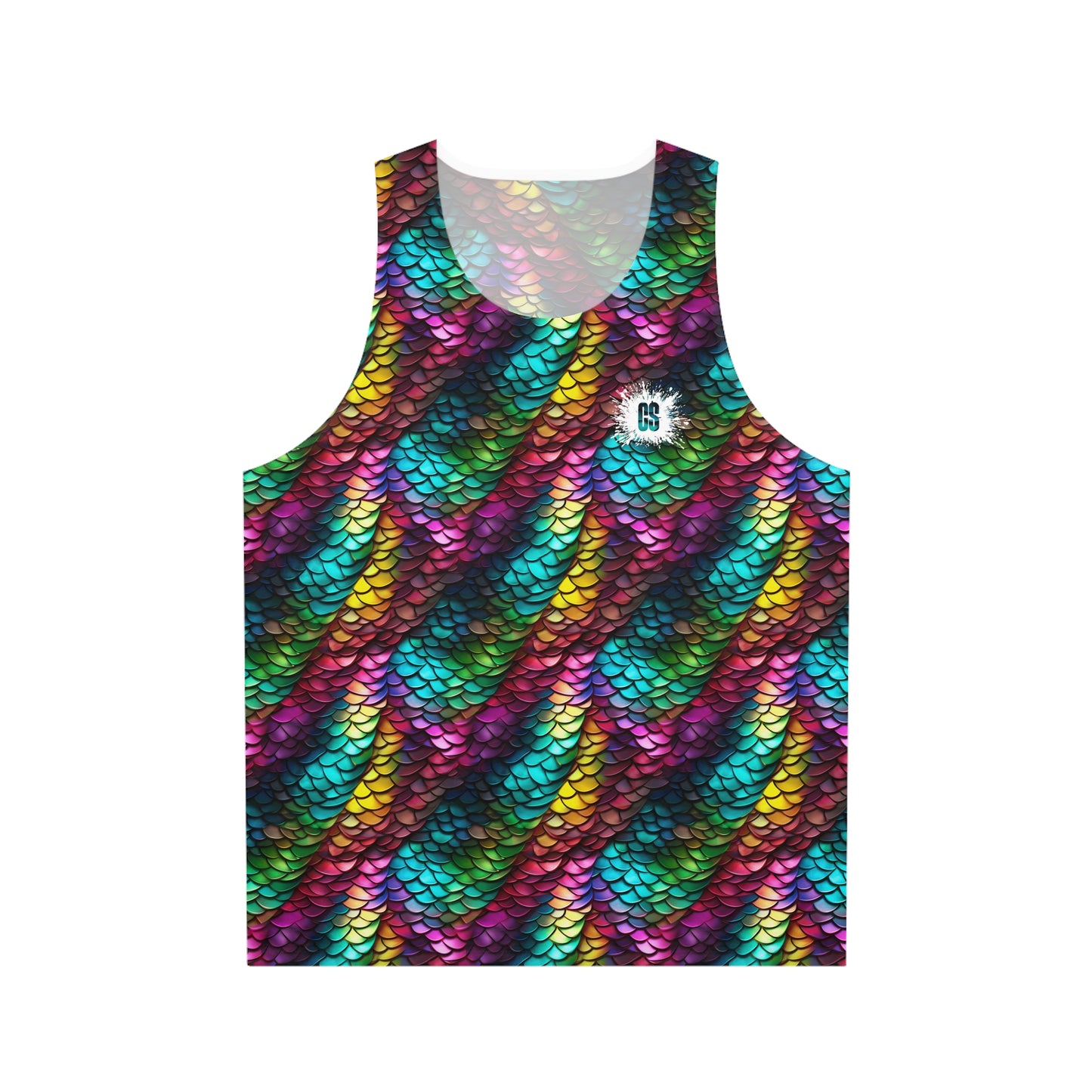 Metallic Reptile Unisex Tank Top