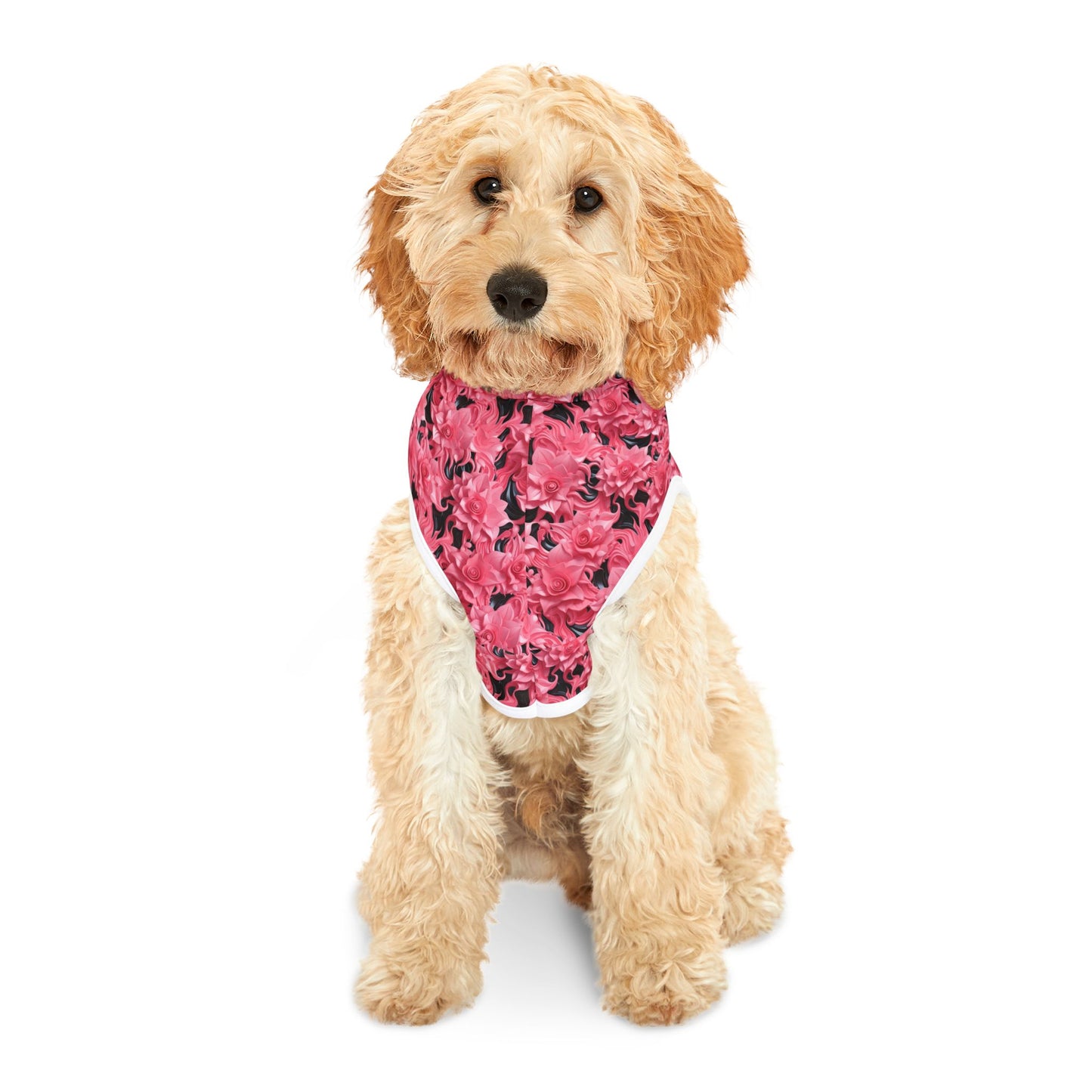 Pink Roses Pet Hoodie