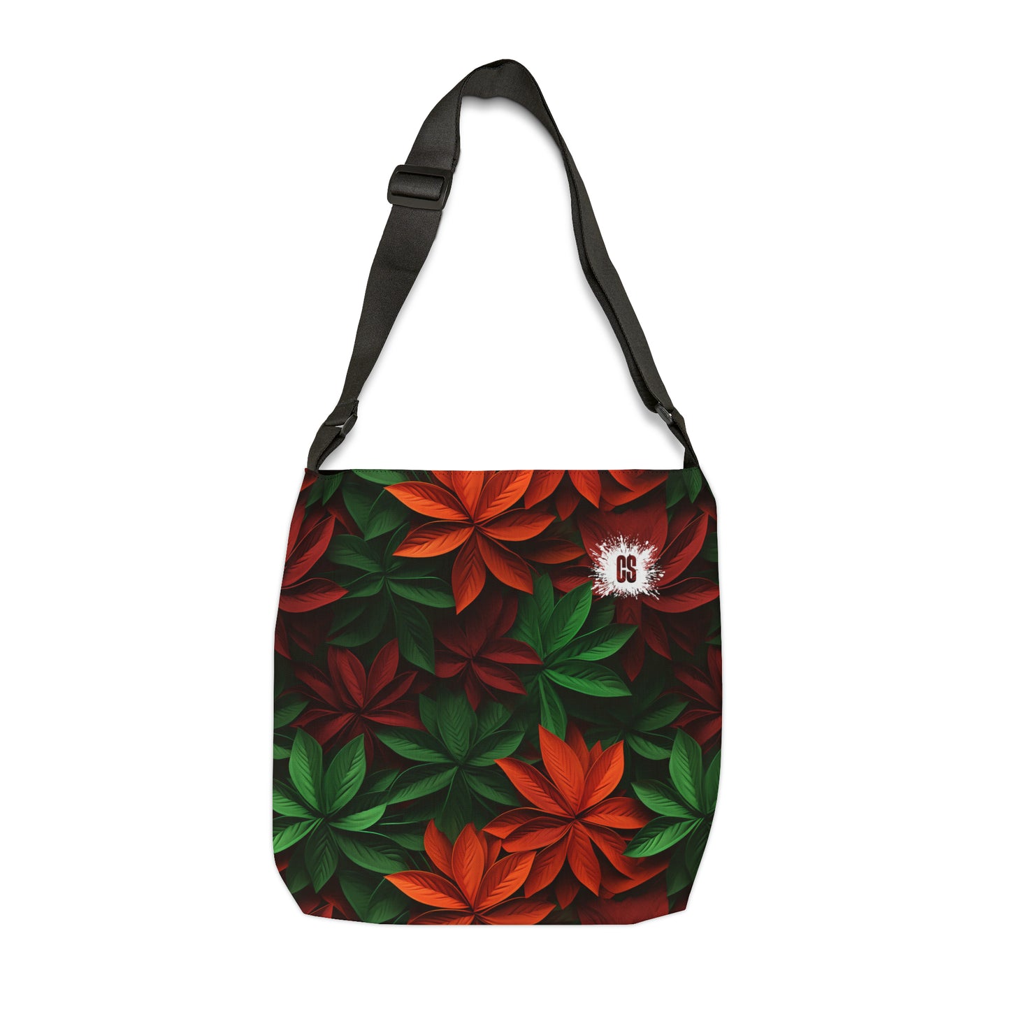 Christmas Bouquet Adjustable Tote Bag