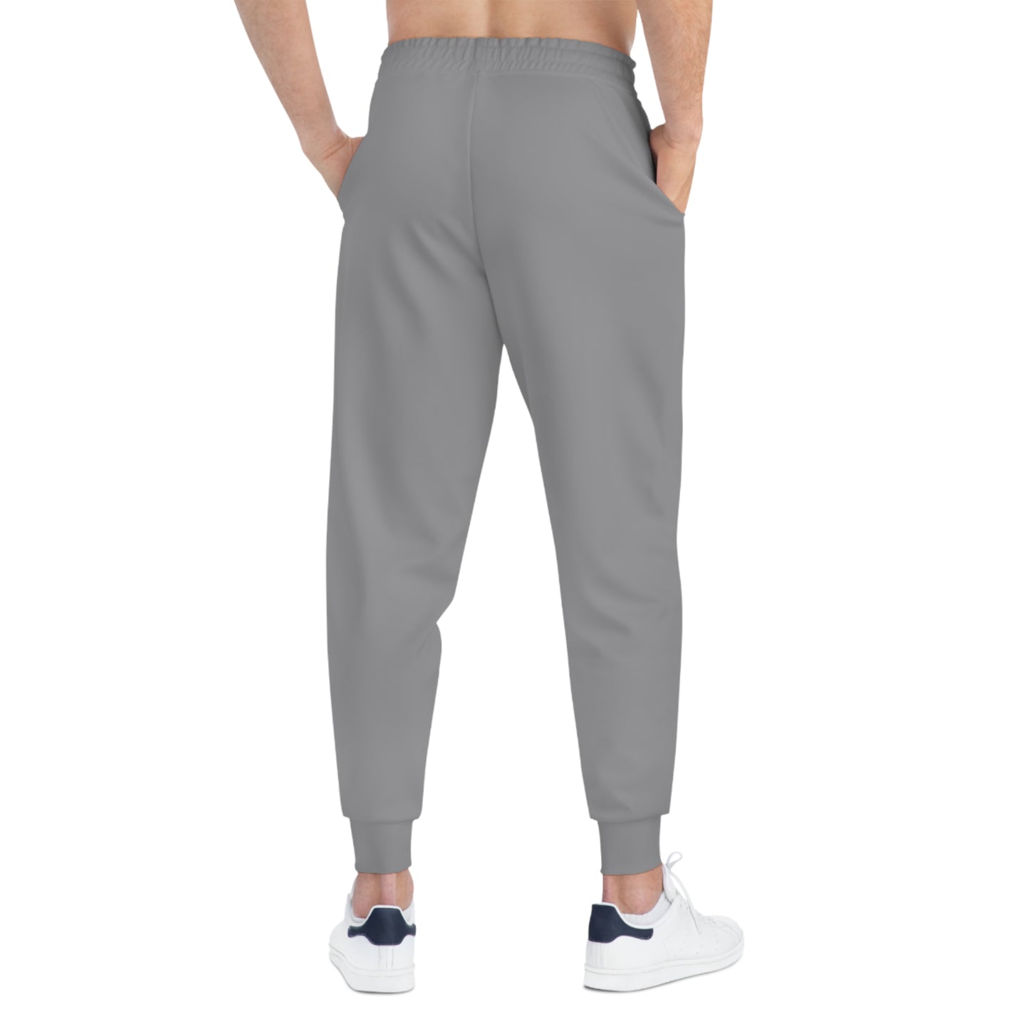 Grey Accent Athletic Joggers