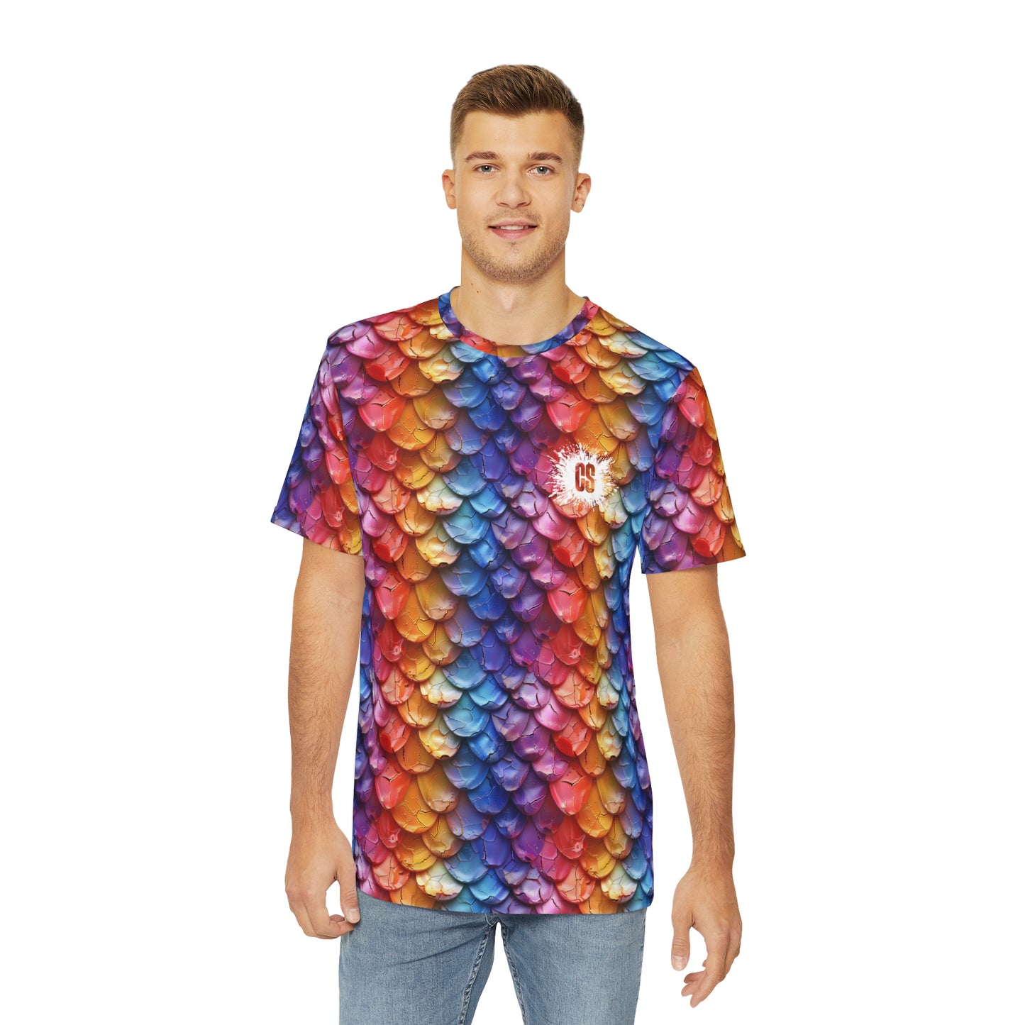 Jurassic Snake Men's Polyester Tee