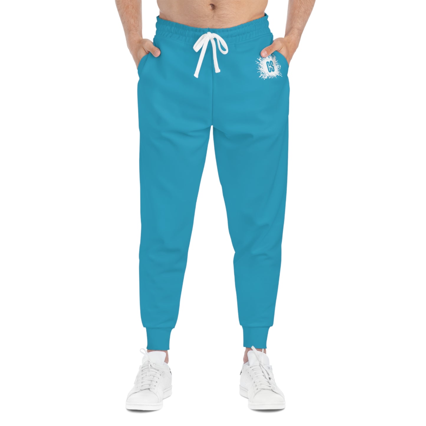 Turquoise Accent Athletic Joggers