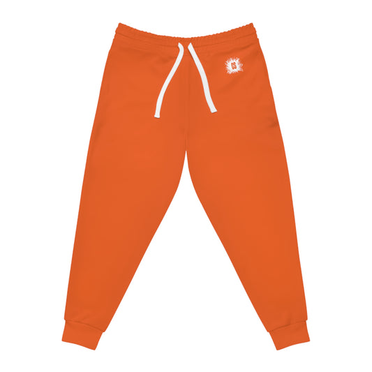 Orange Accent Athletic Joggers