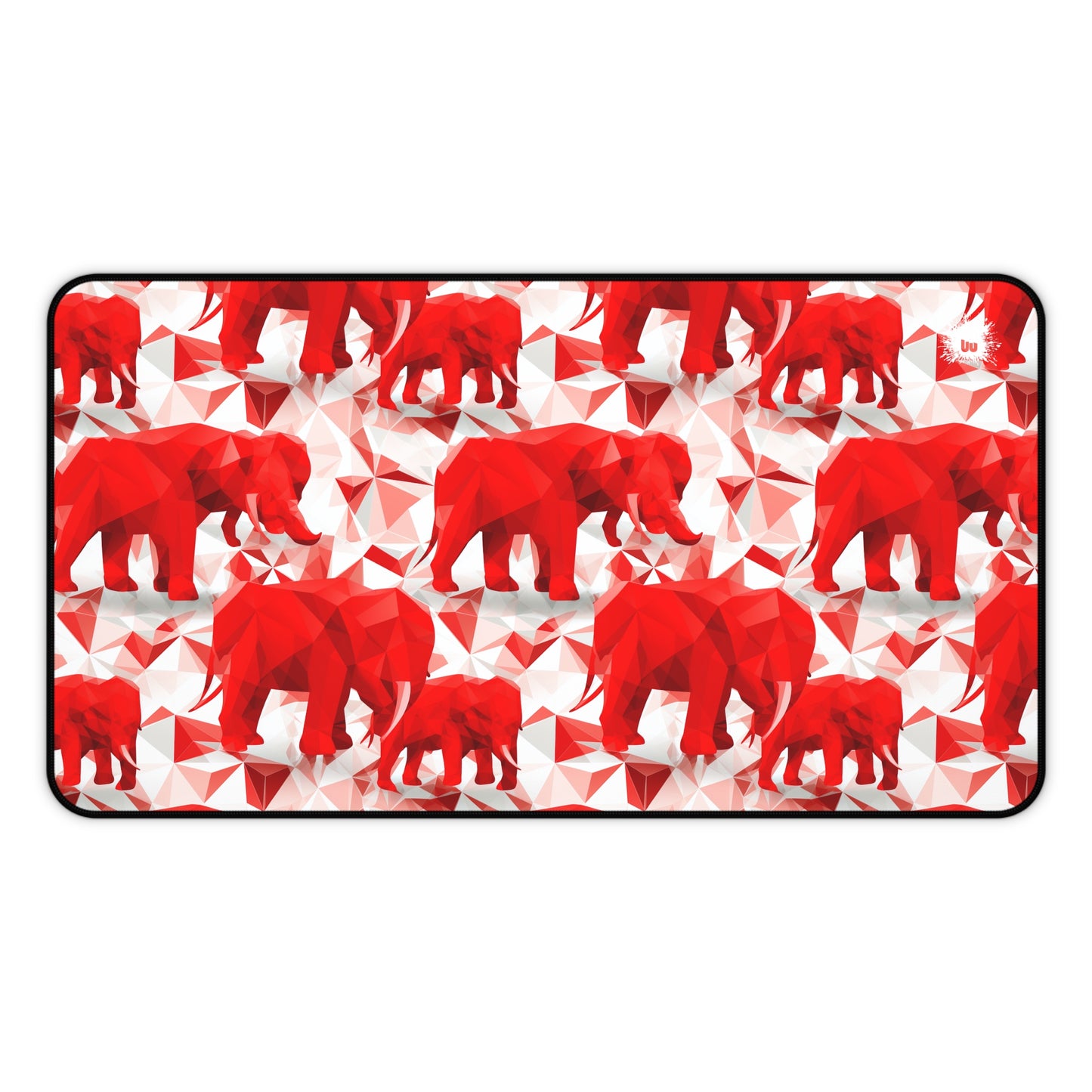 Elephants & Pyramids Desk Mat