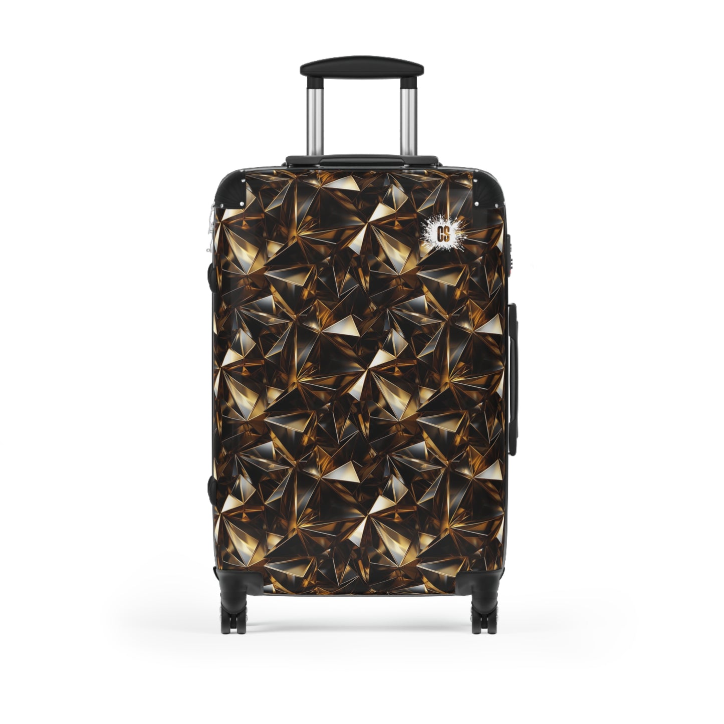 Black & Gold Jewels Suitcase