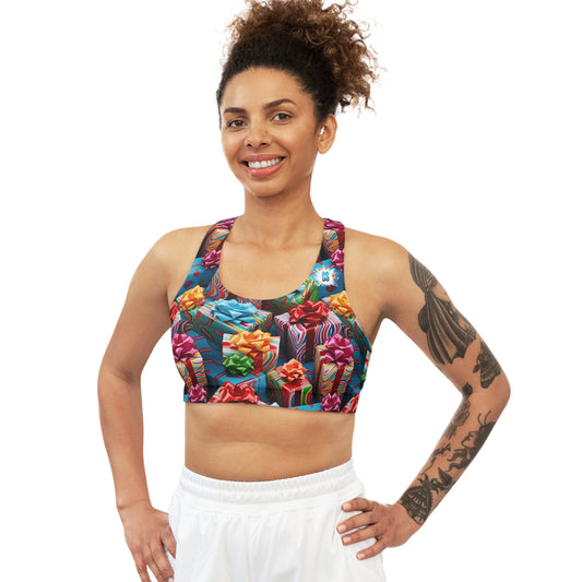 Christmas Gifts Seamless Sports Bra