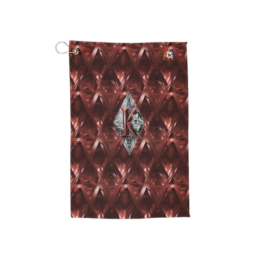 Red Diamond, White Diamond Golf Towels - Premium Absorbent Towel for Golf Enthusiasts