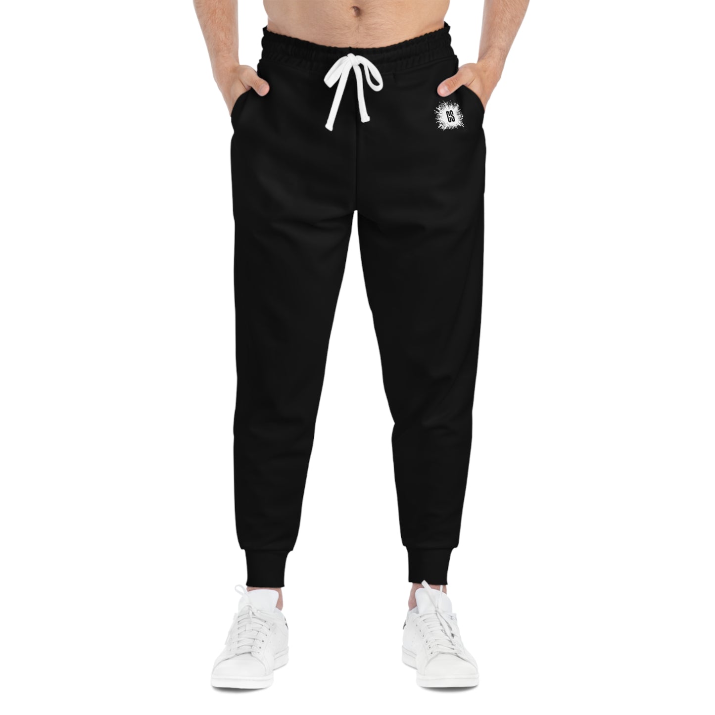 Black Accent Athletic Joggers