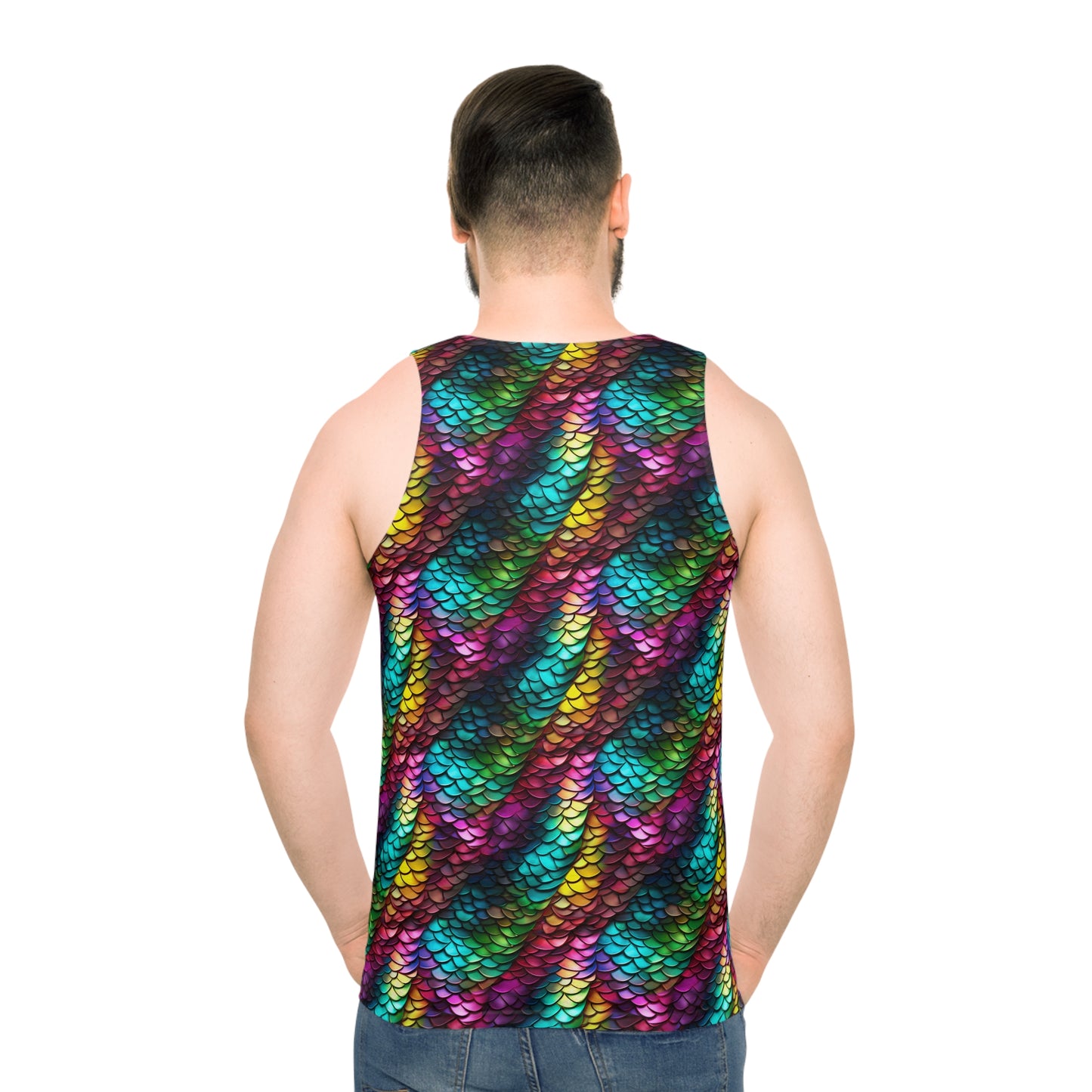 Metallic Reptile Unisex Tank Top