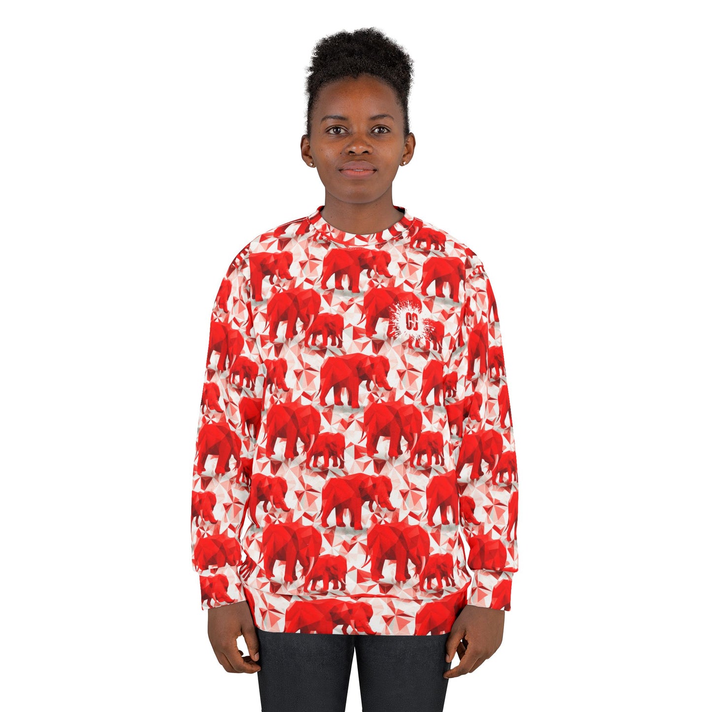 Elephants & Triangles Unisex Sweatshirt