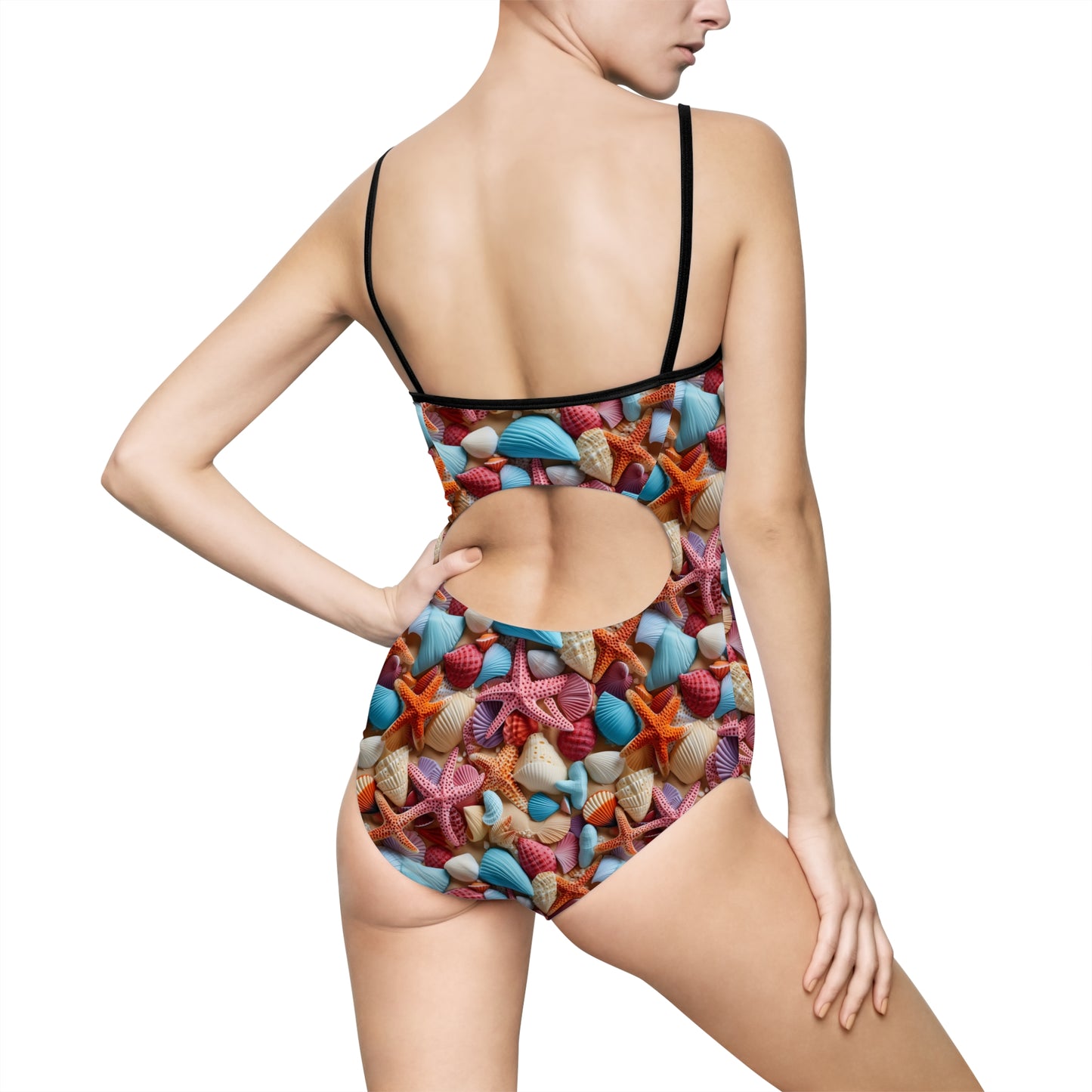 Starfish & Seashells Women's One-piece Swimsuit