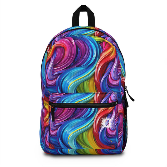 Paint Swirls Backpack