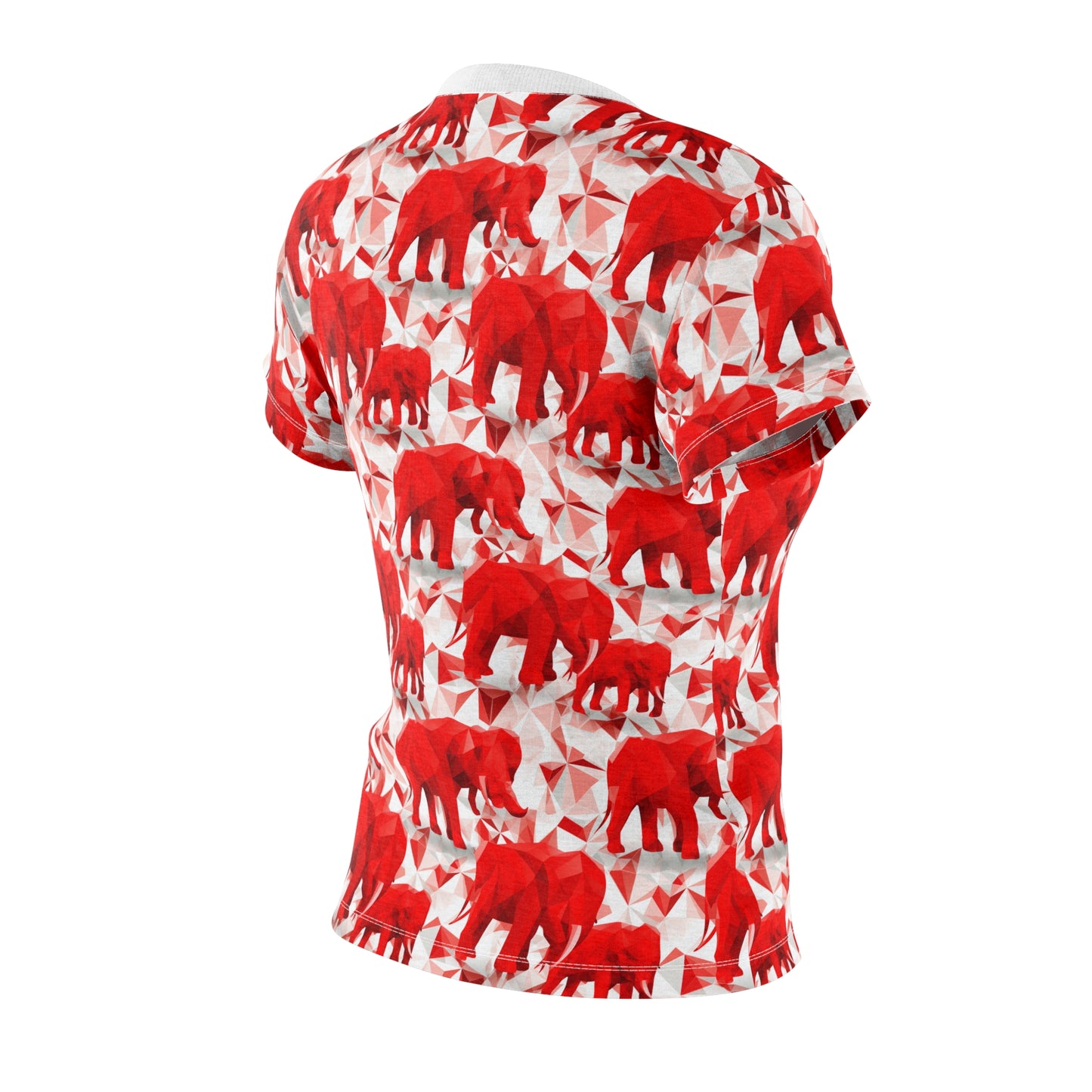 Elephants & Triangles Women's Cut & Sew Tee