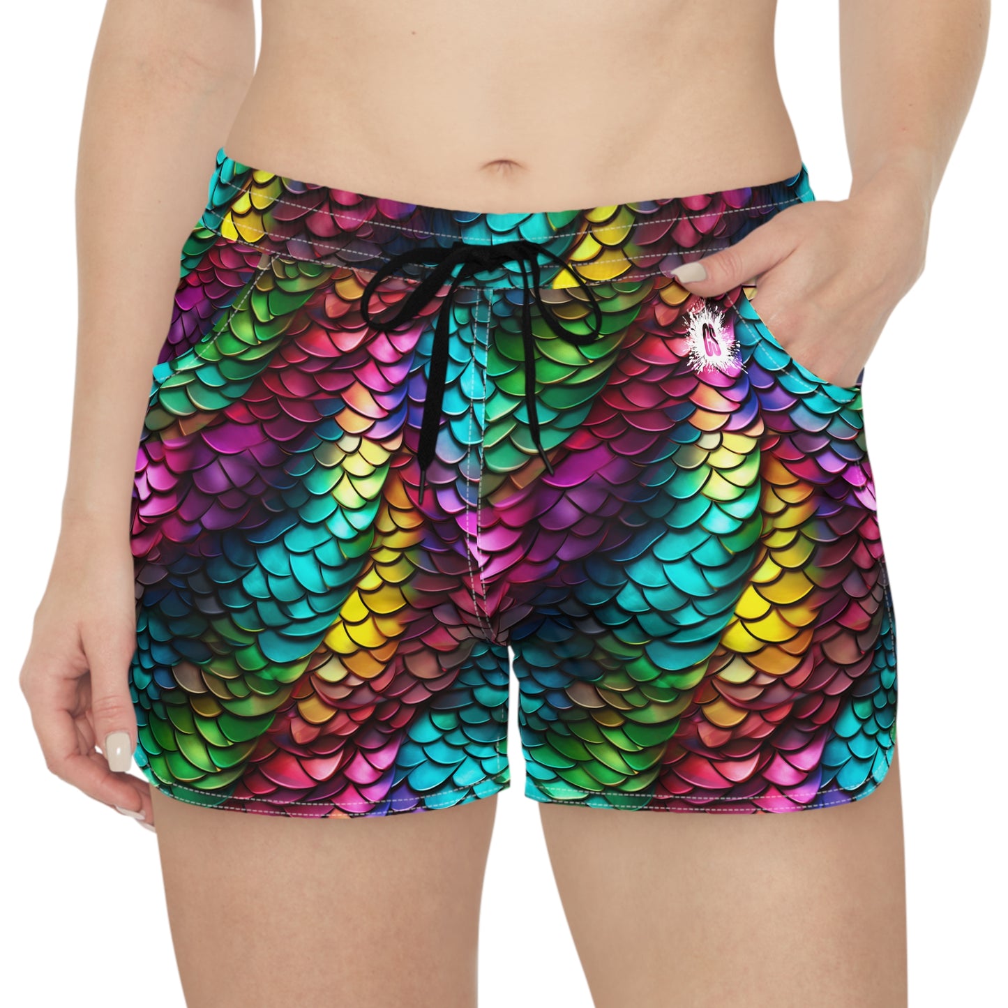 Neon Reptile Women's Casual Shorts