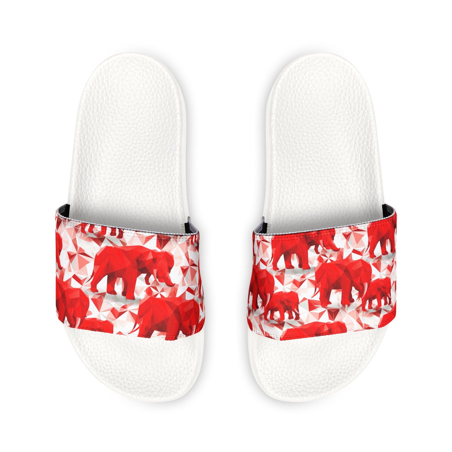 Elephants & Triangles Women's PU Slide Sandals