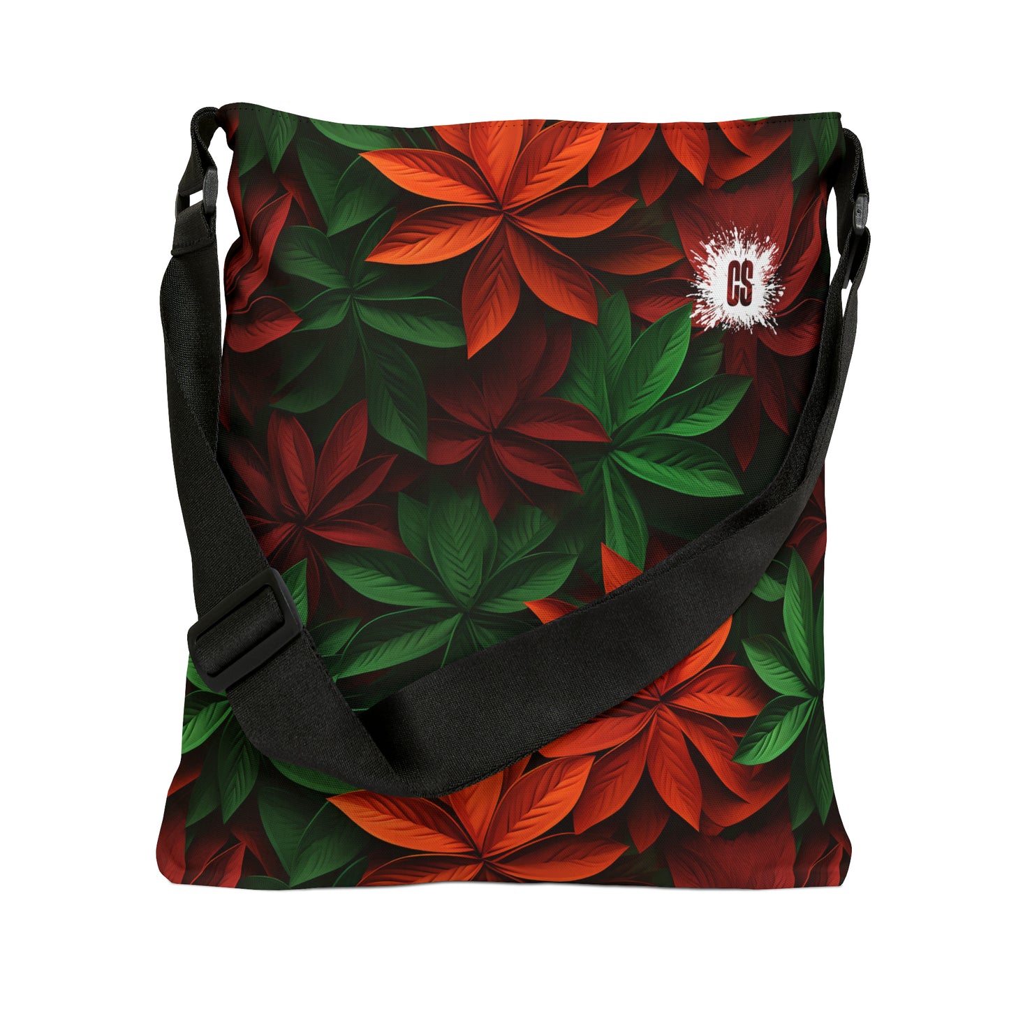 Christmas Bouquet Adjustable Tote Bag