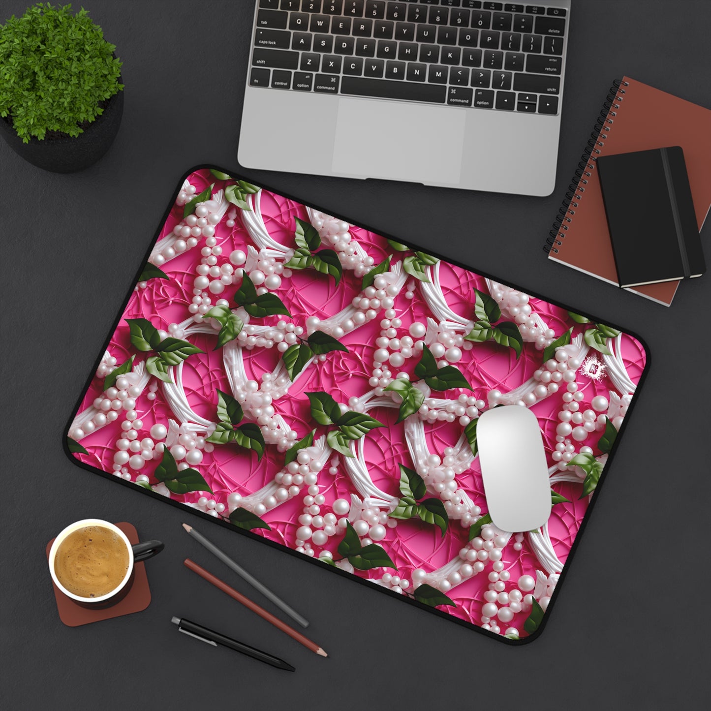 Ivy & Pearls Desk Mat