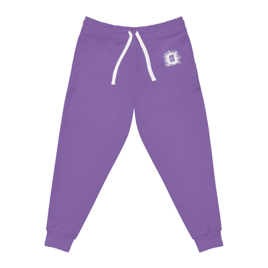 Light Purple Accent Athletic Joggers