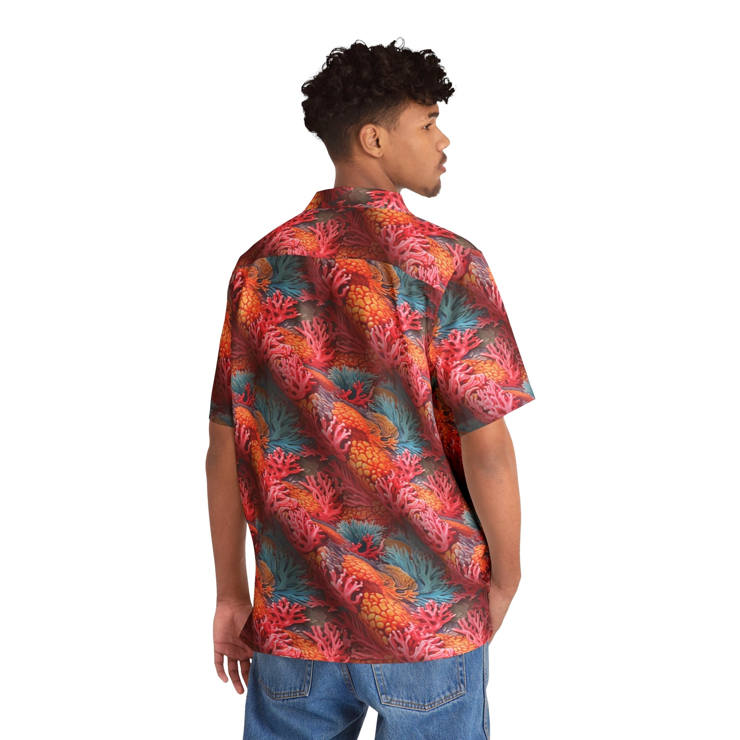 Coral Life Men's Hawaiian Shirt