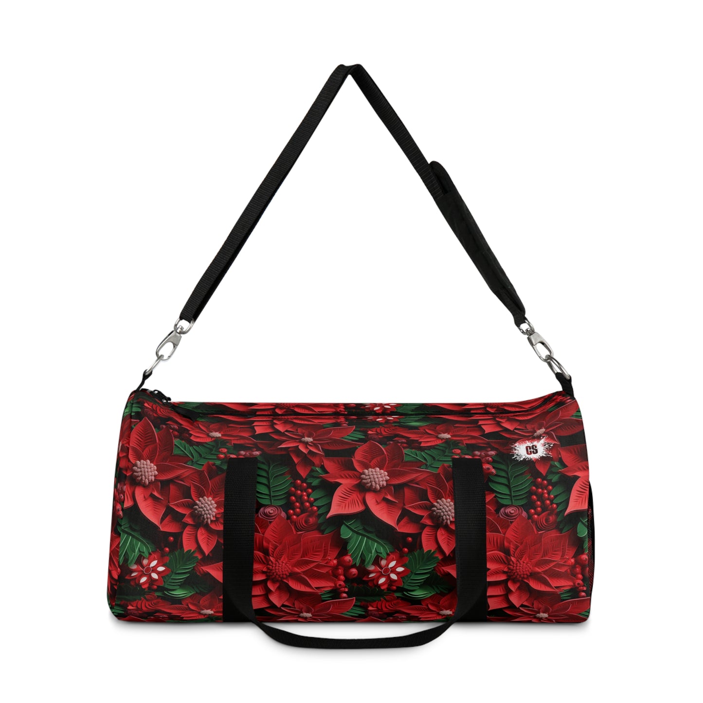 Christmas Leaves Duffel Bag