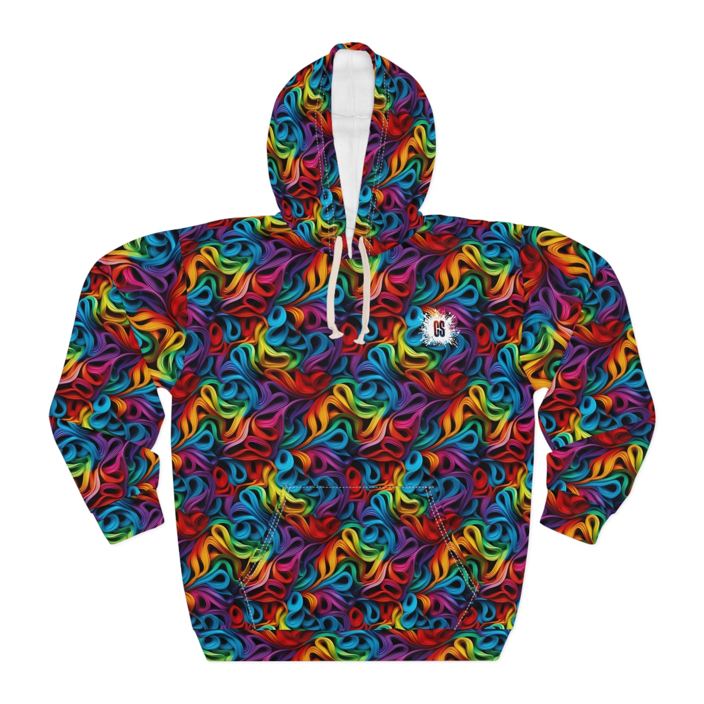 Colorful Rubberbands Unisex Pullover Hoodie