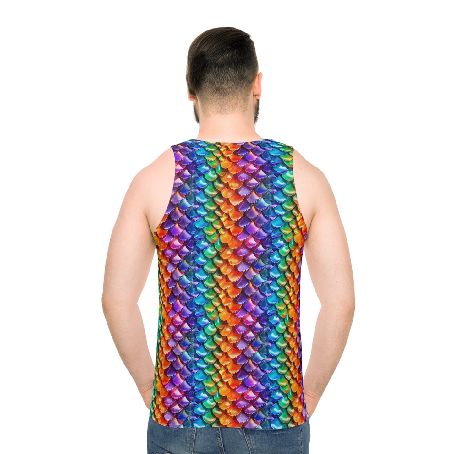 Neon Reptile Unisex Tank Top