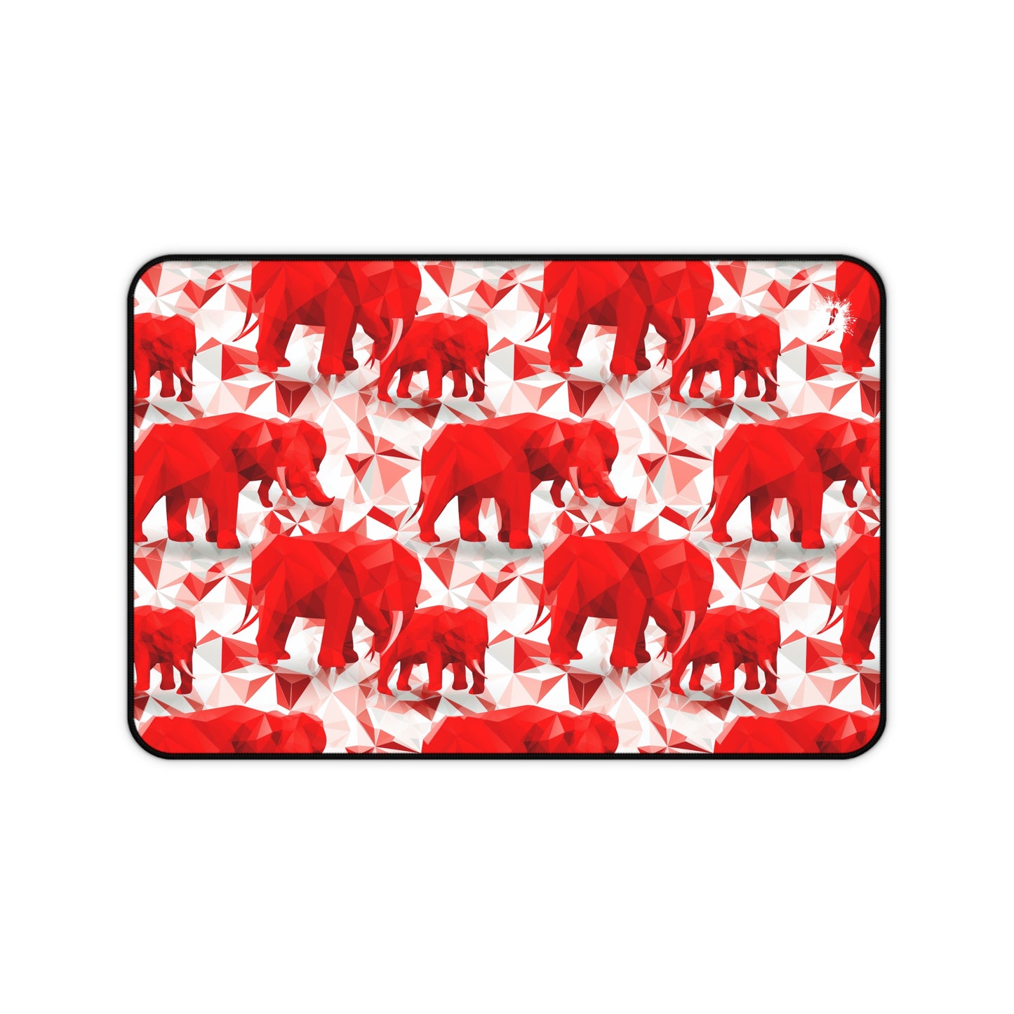 Elephants & Pyramids Desk Mat