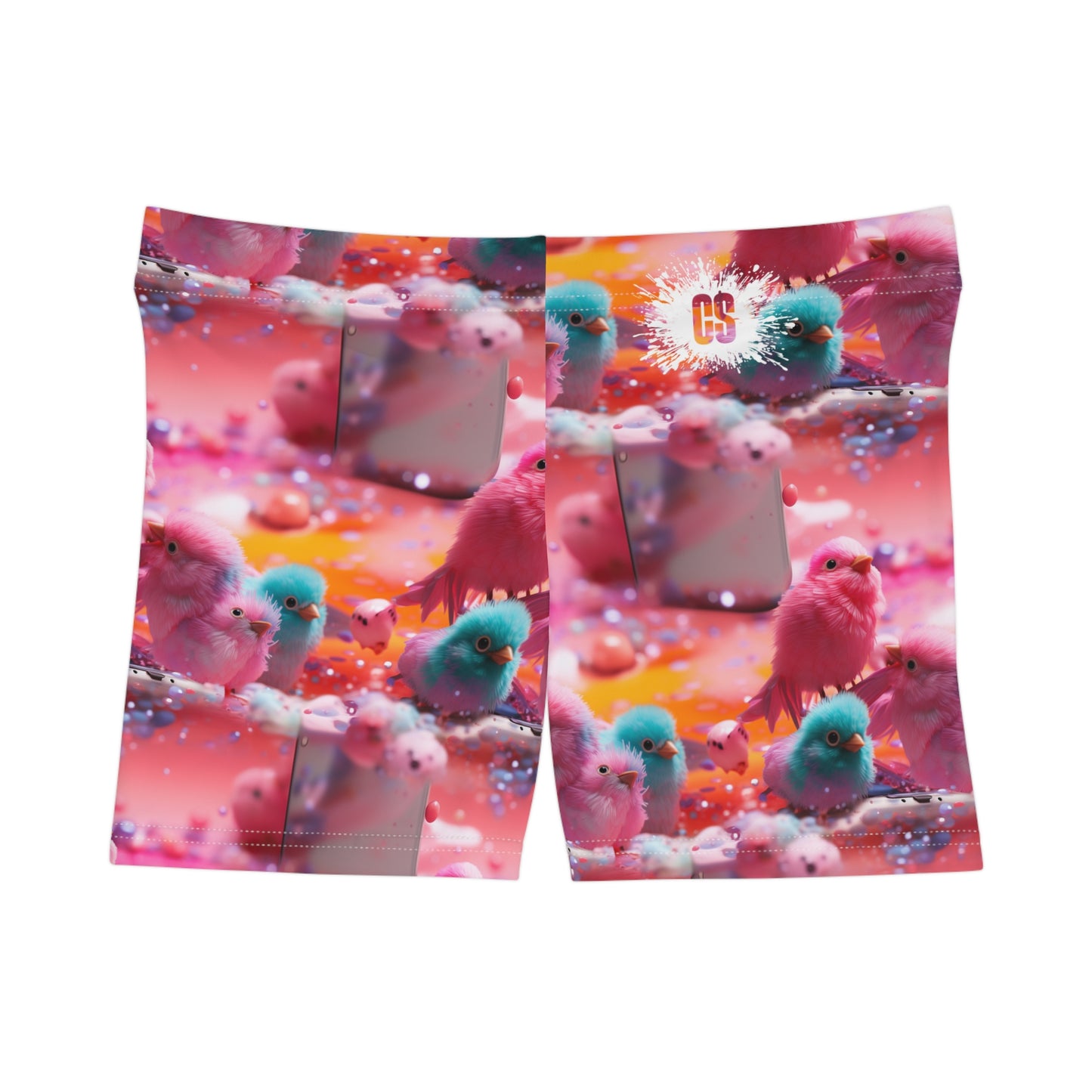 Colorful Bird Menagerie Women's Shorts