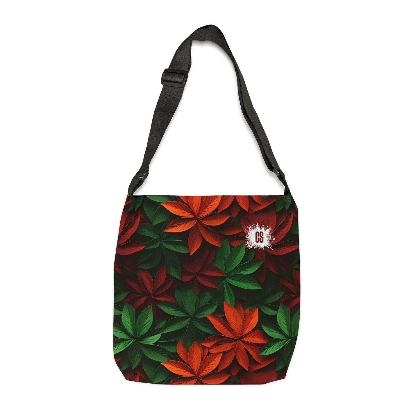 Christmas Bouquet Adjustable Tote Bag