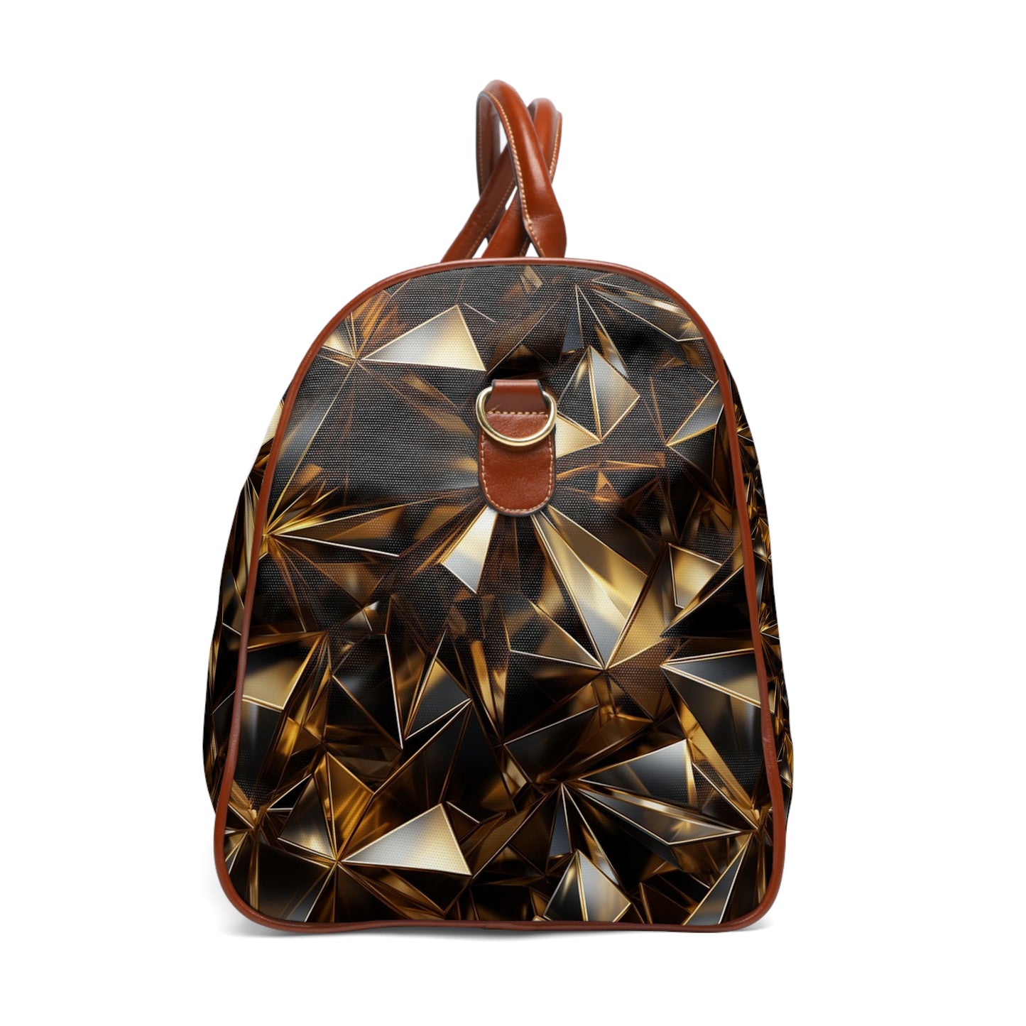 Black & Gold Jewels Waterproof Travel Bag