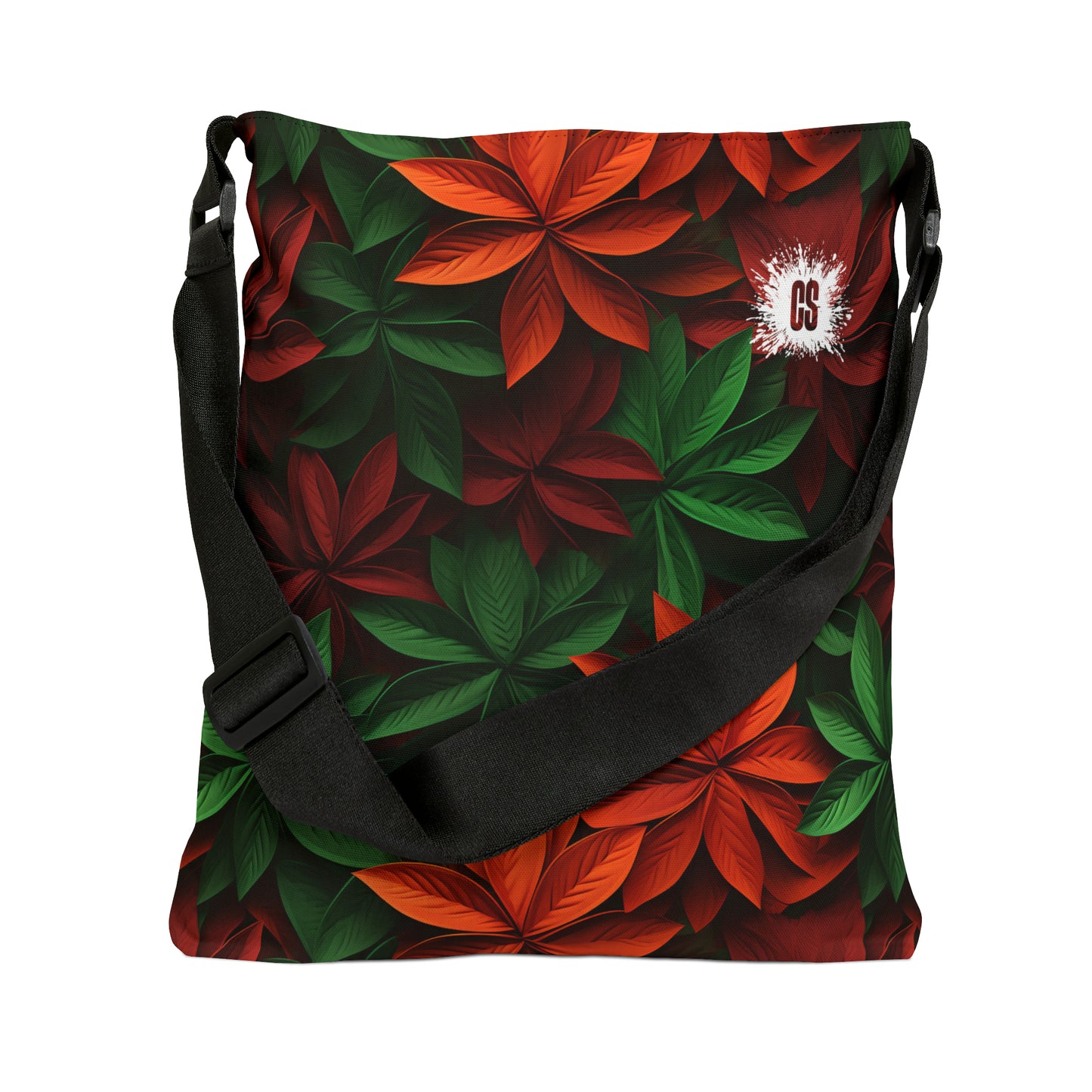 Christmas Bouquet Adjustable Tote Bag