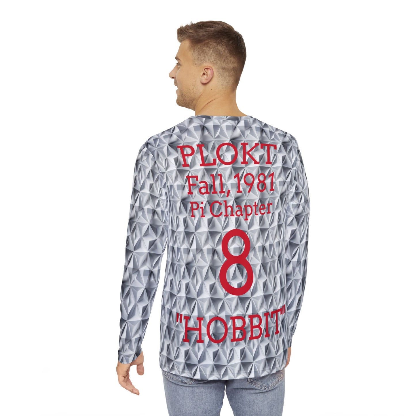 Kappa Diamond #8 Men's Long Sleeve Shirt