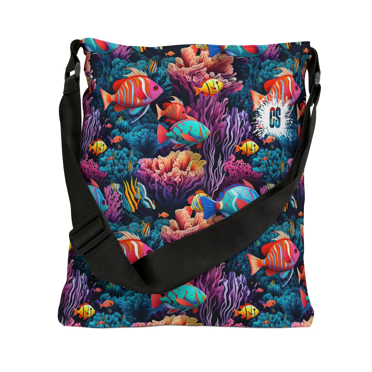 Deep Sea Life Dance Adjustable Tote Bag