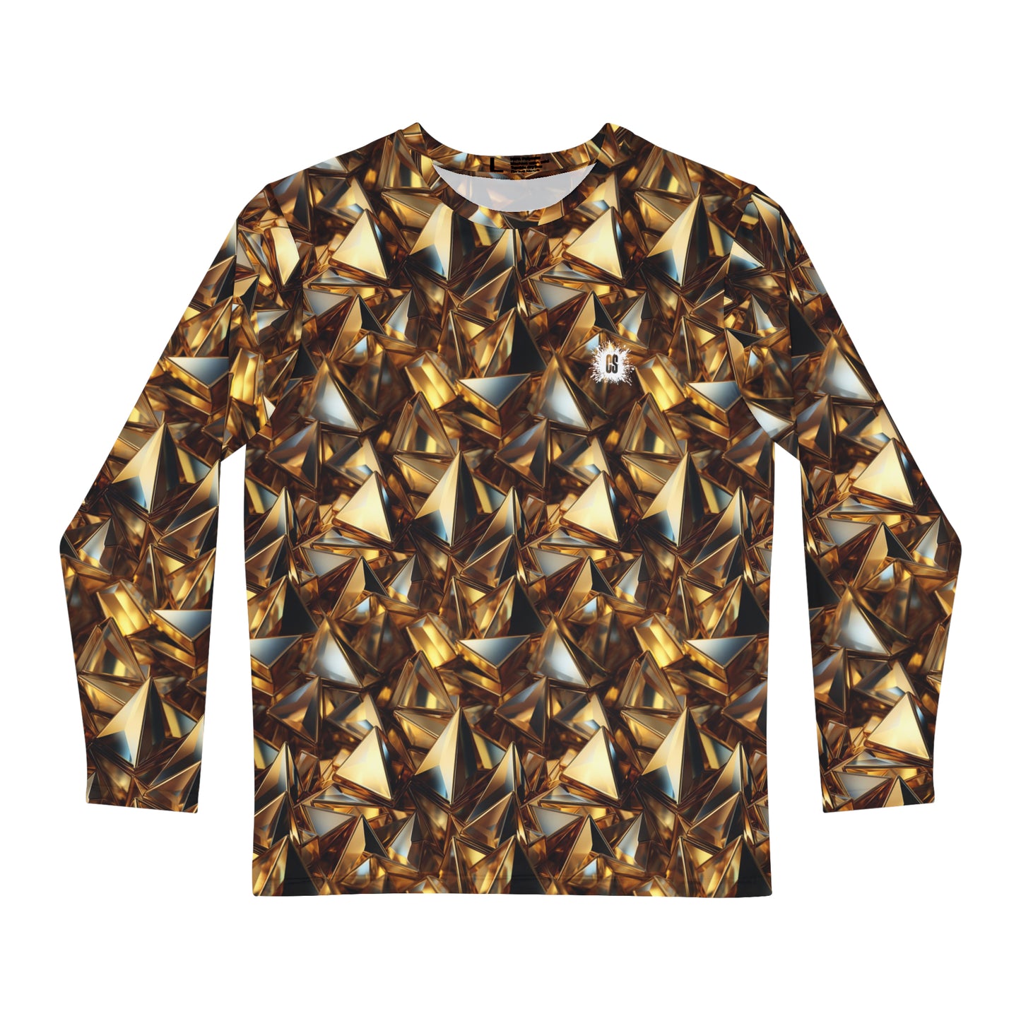 Golden Triangles Men's Long Sleeve Shirt