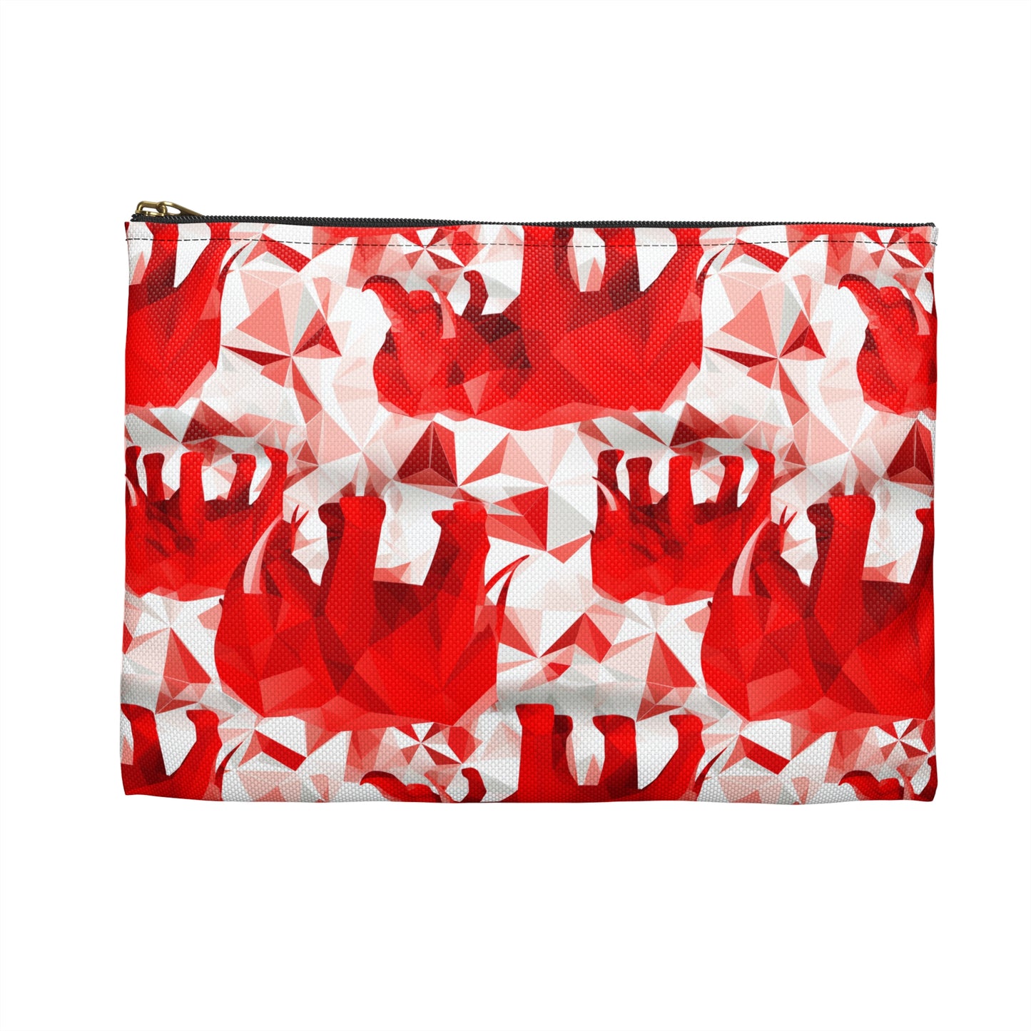 Elephants & Triangles Accessory Pouch