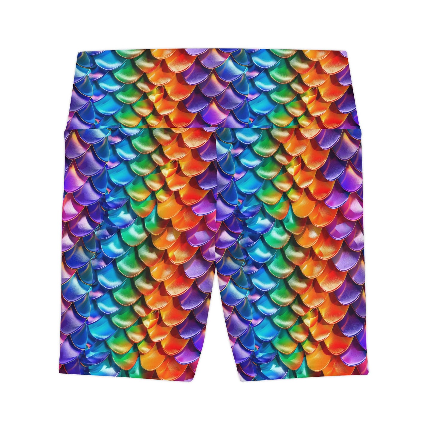 Neon Reptile Women's Workout Shorts