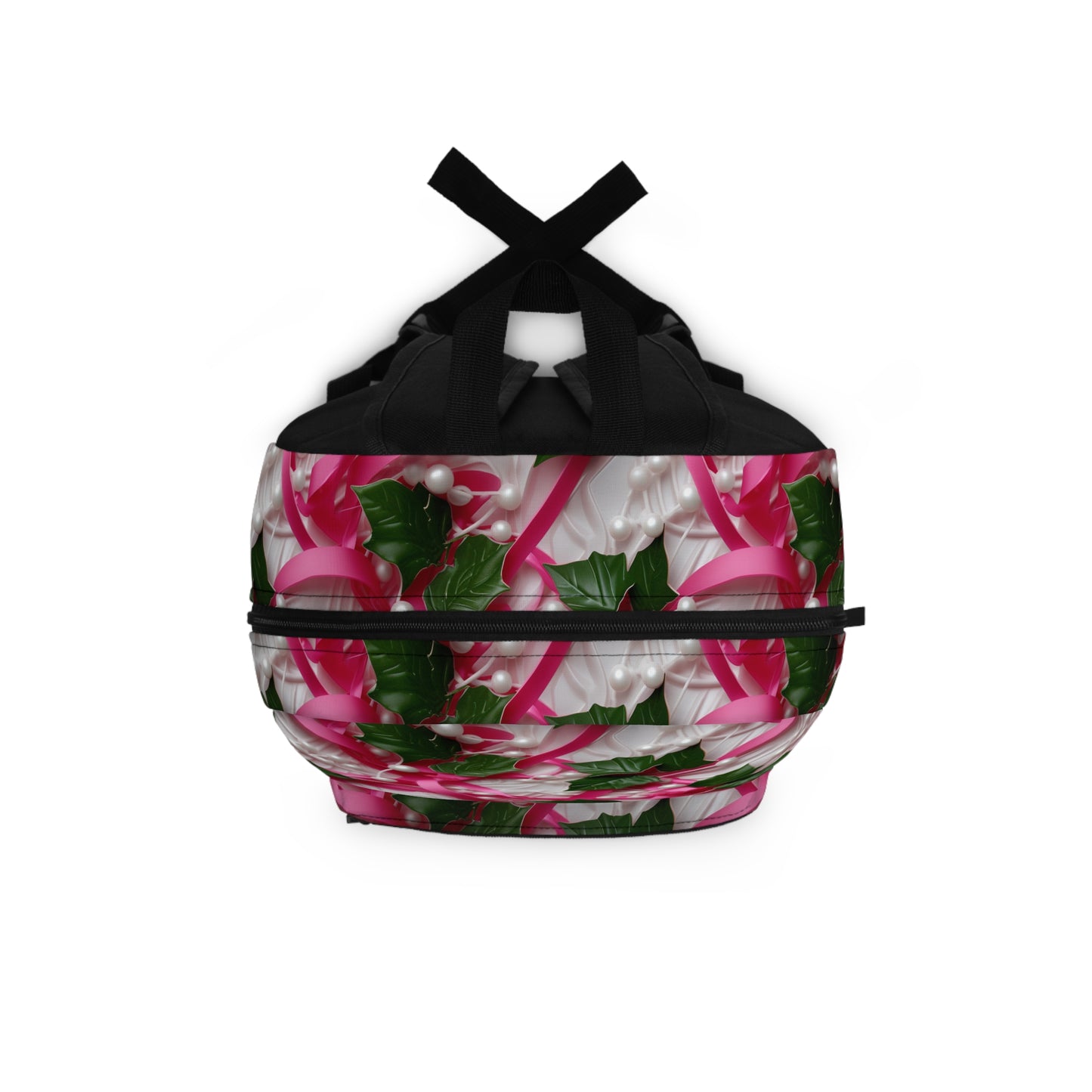 Pink Ribbons, Ivy & Pearls Backpack