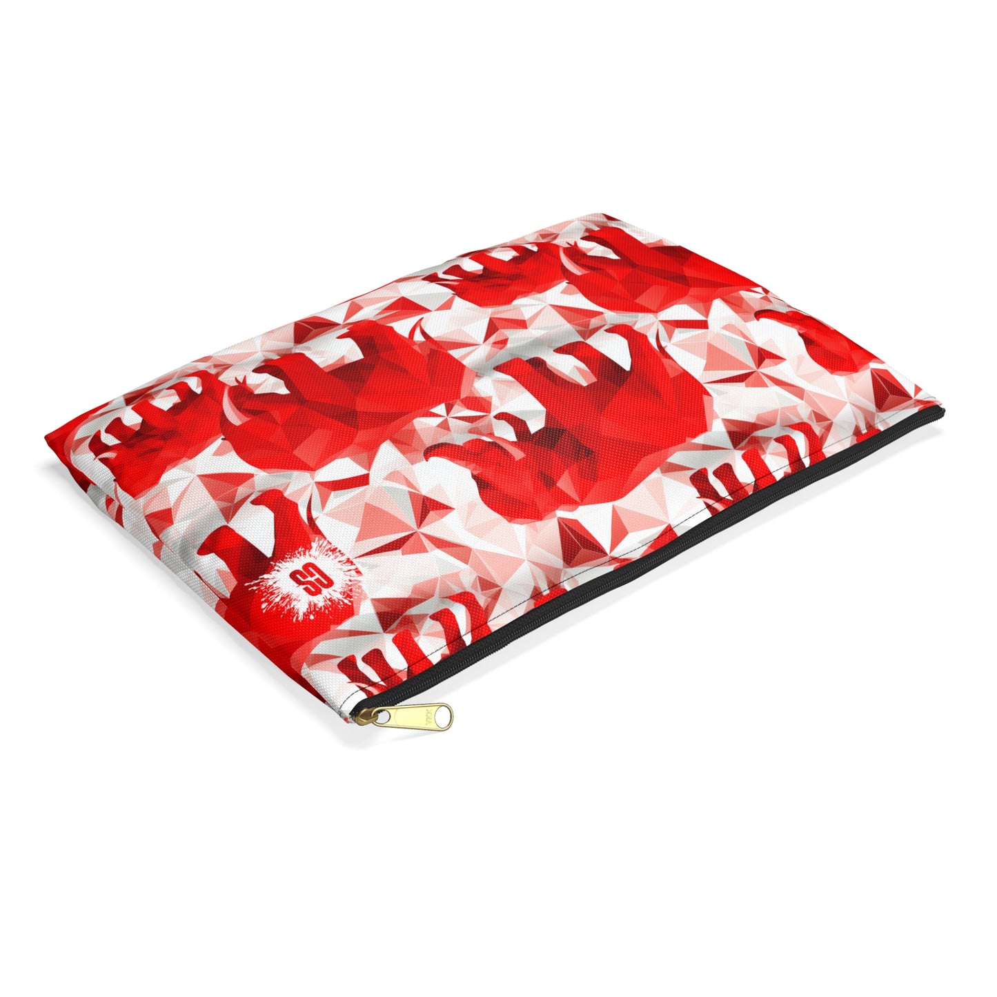 Elephants & Triangles Accessory Pouch