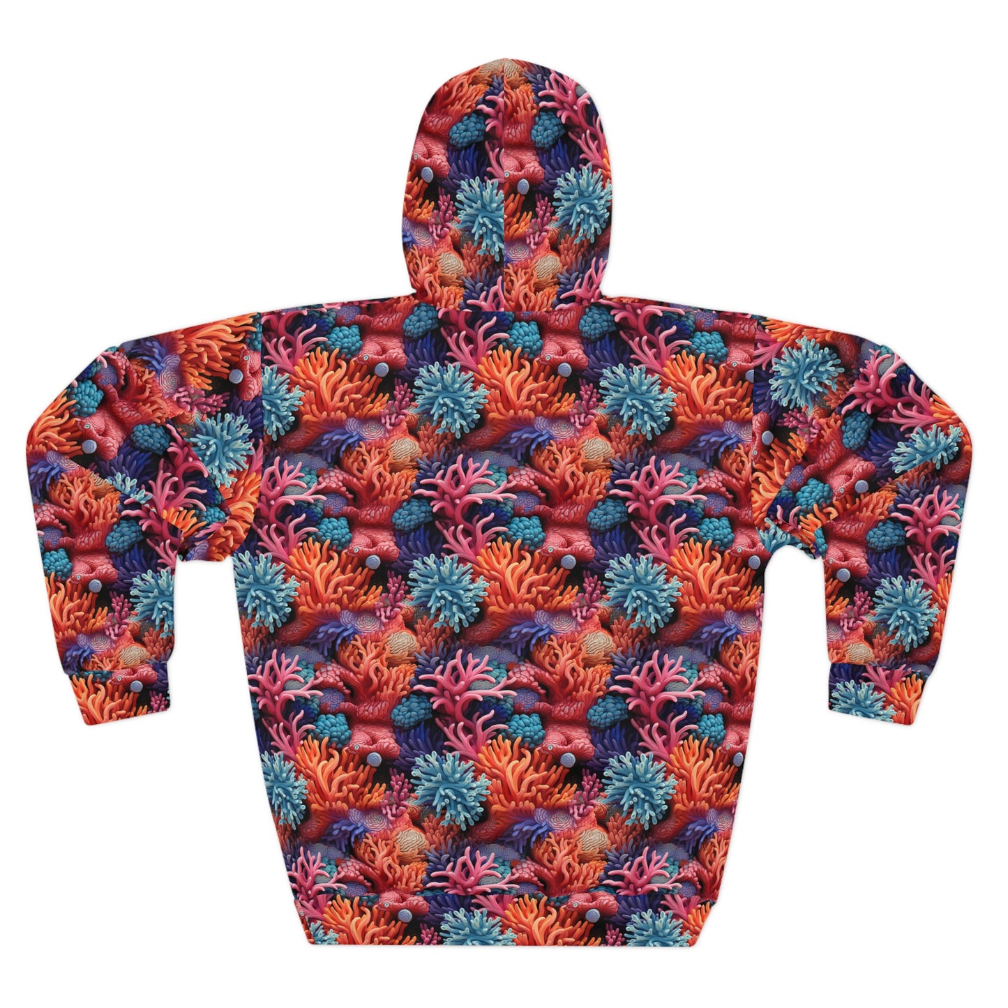 Coral Paradise Unisex Pullover Hoodie