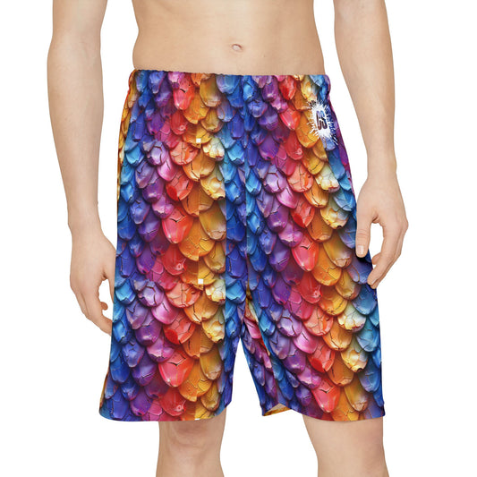 Jurassic Snake Men’s Sports Shorts